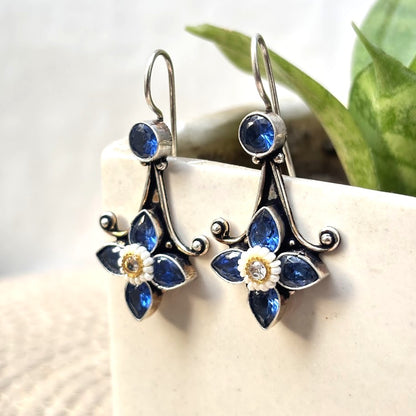 Unique Emerald Stone Hoops Designer Earrings Collated Pieces